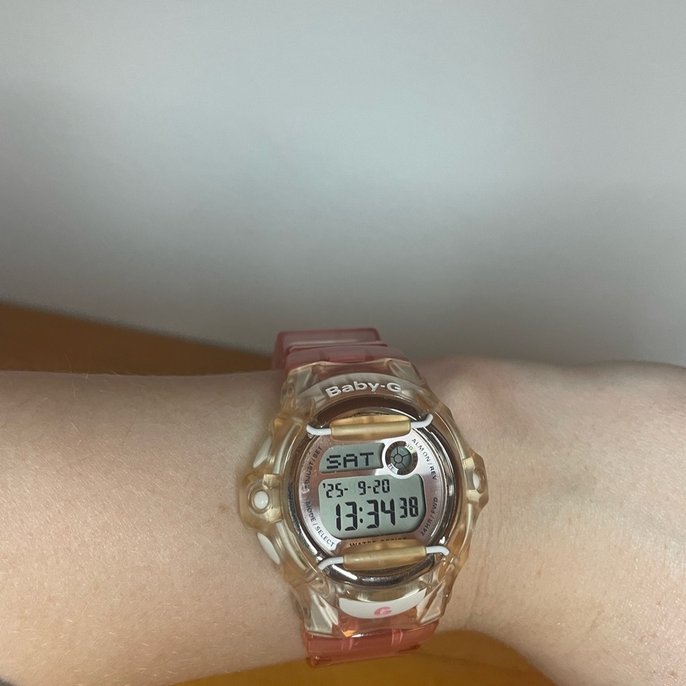 Geox Baby G pink watch